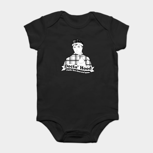 Docta' Hood Baby Bodysuit by fezoctavio